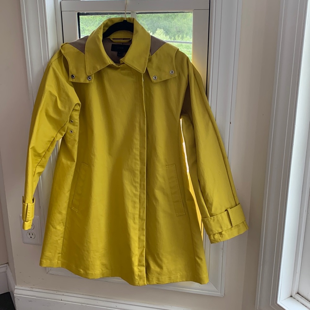 J.Crew Raincoat Womens small